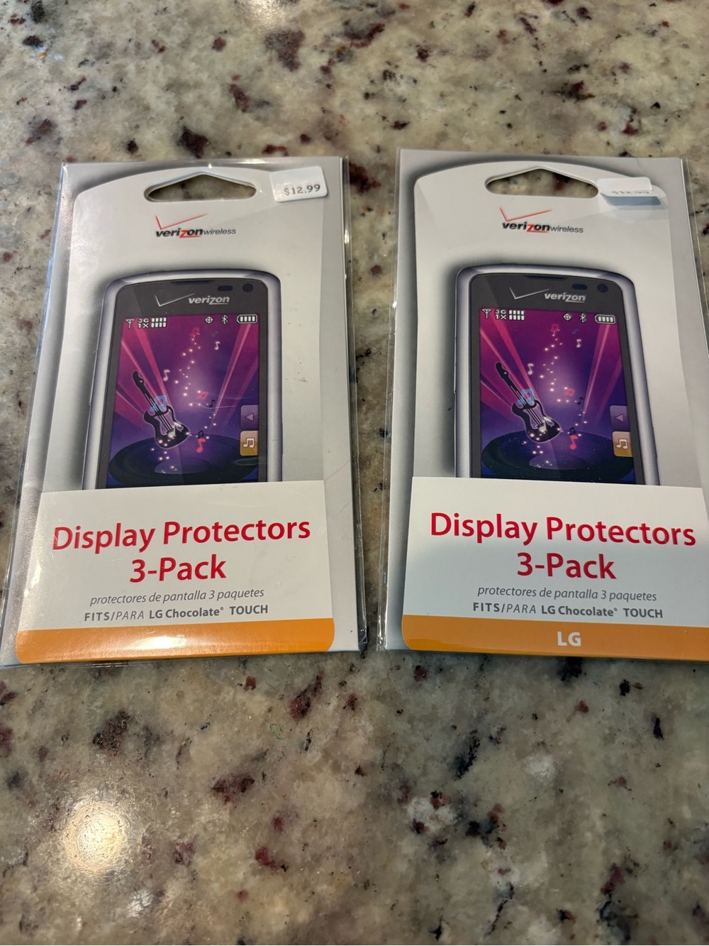 LG Display Protectors 3-Pack - Clear